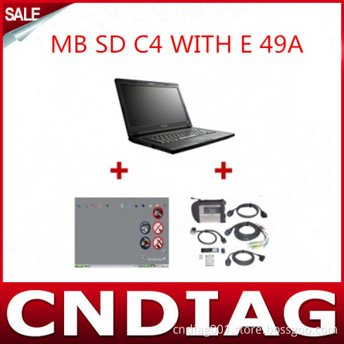 Best Quality for Mercedes Benz M-B SD Connect C4 with Brand New Lenovo E49A Laptop with 2014.12 Software Full Set Ready to Use